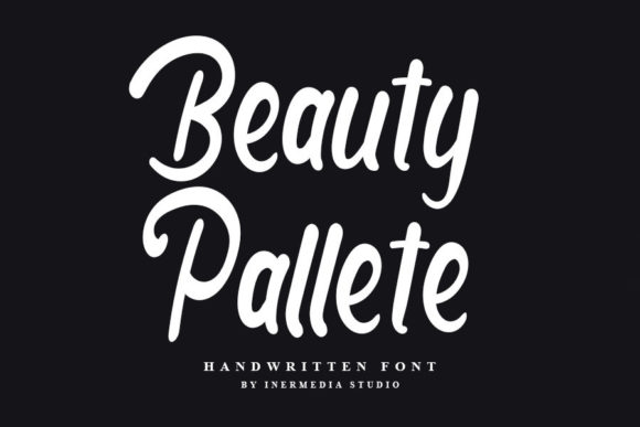 Beauty Pallete: A Charming Script Font for Editorial Design