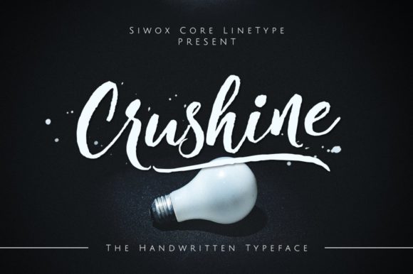 Crushine: The Perfect Script Font for Engaging Campaigns