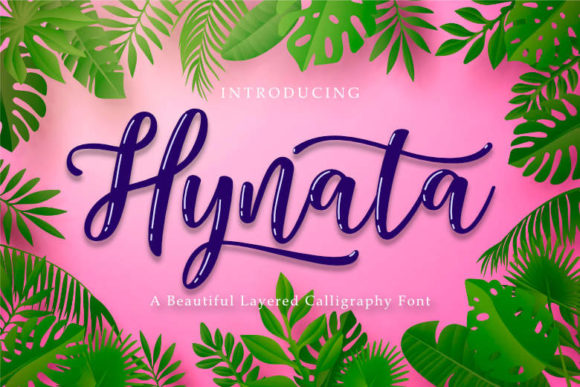 Discover Hynata: A Charming Script Font for Creative Branding