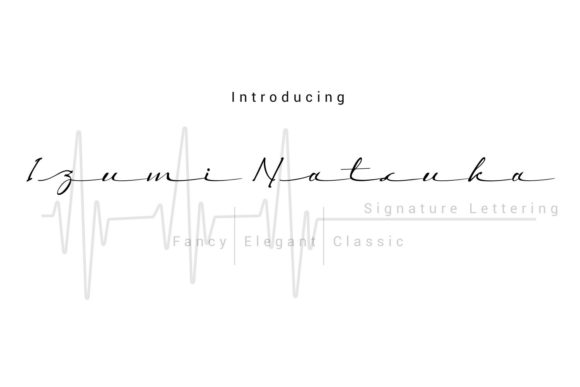 Discovering Izumi Natsuka: A Refreshing Script Font for Branding