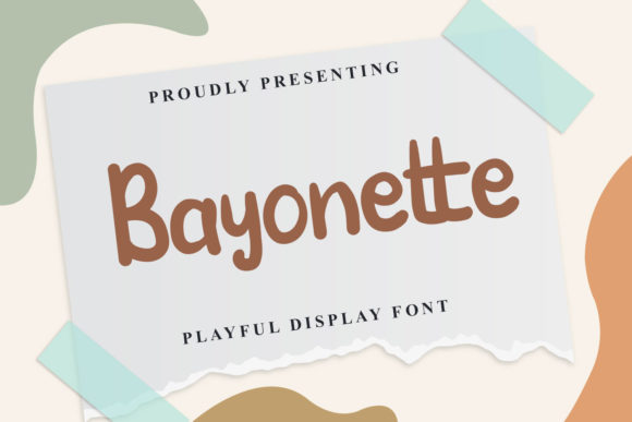 Enhance Your Brand with Bayonette Handwritten Font