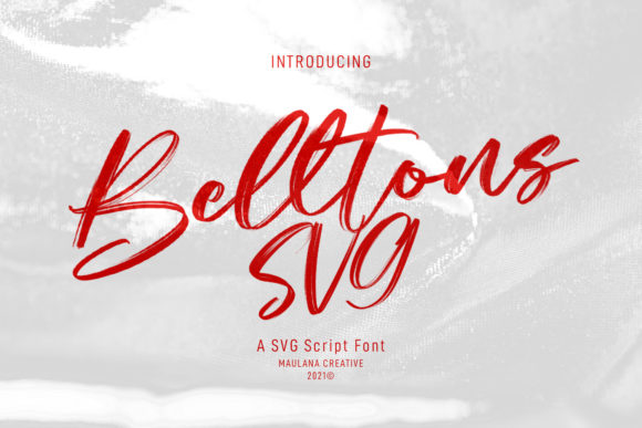 Enhance Your Craft with Belltons Handwritten Font