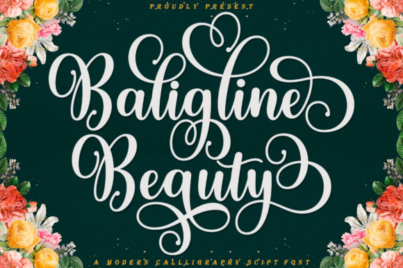 Enhance Your Web Design with Baligline Beauty Font