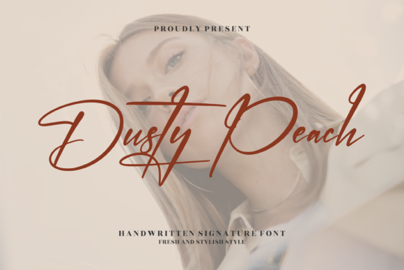 Enhance Your Web Design with Dusty Peach Font