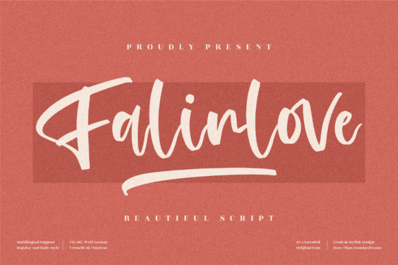 Enhance Your Web Design with Falinlove Font