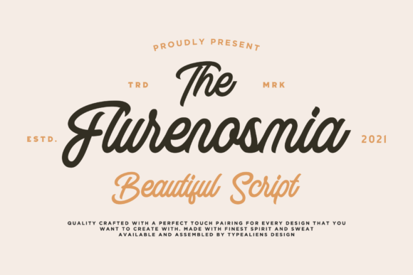 Flurenosmia: A Vintage Script Font for Modern Web Design