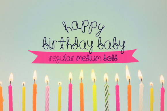 Happy Birthday Baby: The Perfect Font for Engaging Campaigns