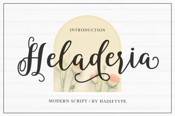 Heladeria: A Delicate Script Font for Elegant Campaigns