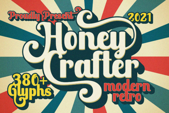 Honey Crafter: A Bold Handwritten Font for Stylish Branding