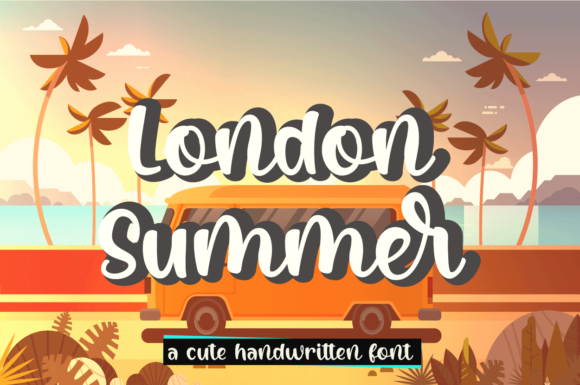 London Summer: A Handwritten Font for Crafters and Creators