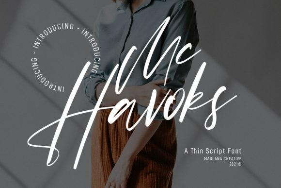 Mc Havoks: Elevate Your Brand with This Exquisite Handwritten Font