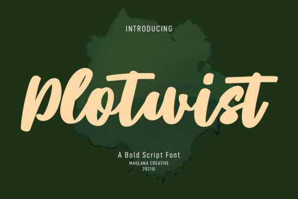 Plotwist: A Handwritten Font for Stunning Web Design