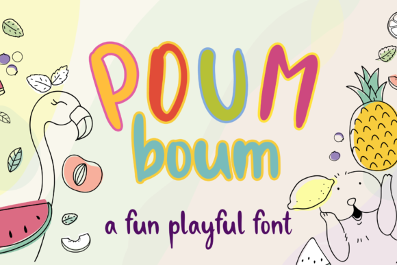 Poum Boum: A Bold and Playful Script Amp Font