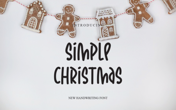 Simple Christmas: The Perfect Handwritten Font for Your Holiday Campaign