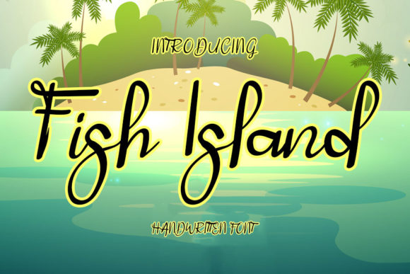 The Fish Island Font: An Elegant Script for Web Design