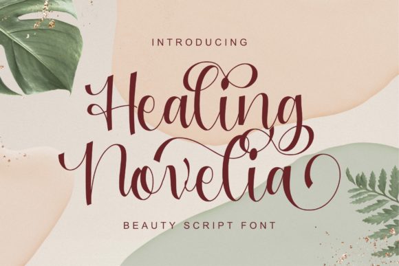 Transform Your Brand with Healing Novelia Font
