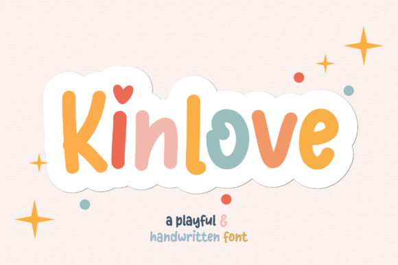 Unleash Creativity with Kinlove: A Charming Handwritten Font