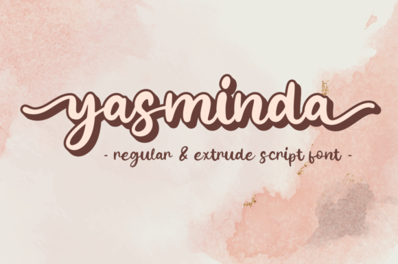 Yasminda: A Refined Script Font for Elegance